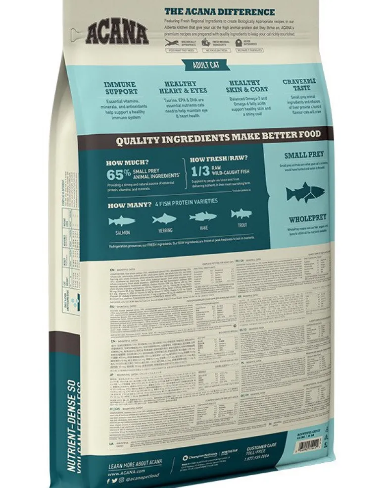 ACANA Bountiful Catch Cat 4,5 kg