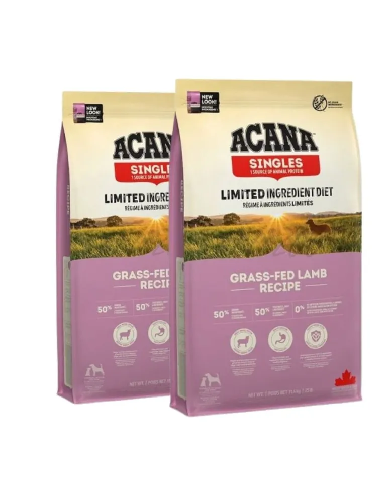 ACANA Grass-Fed Lamb 22.8kg (2 x 11.4kg)