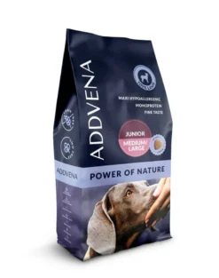 ADDVENA Power of Nature Junior medium&large 10 kg agnello per cuccioli di taglia media e grande
