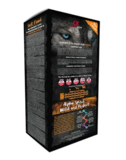 ALPHA SPIRIT Alimento completo secco-morbido per cani Multiprotein 9 kg (45 x 200g)