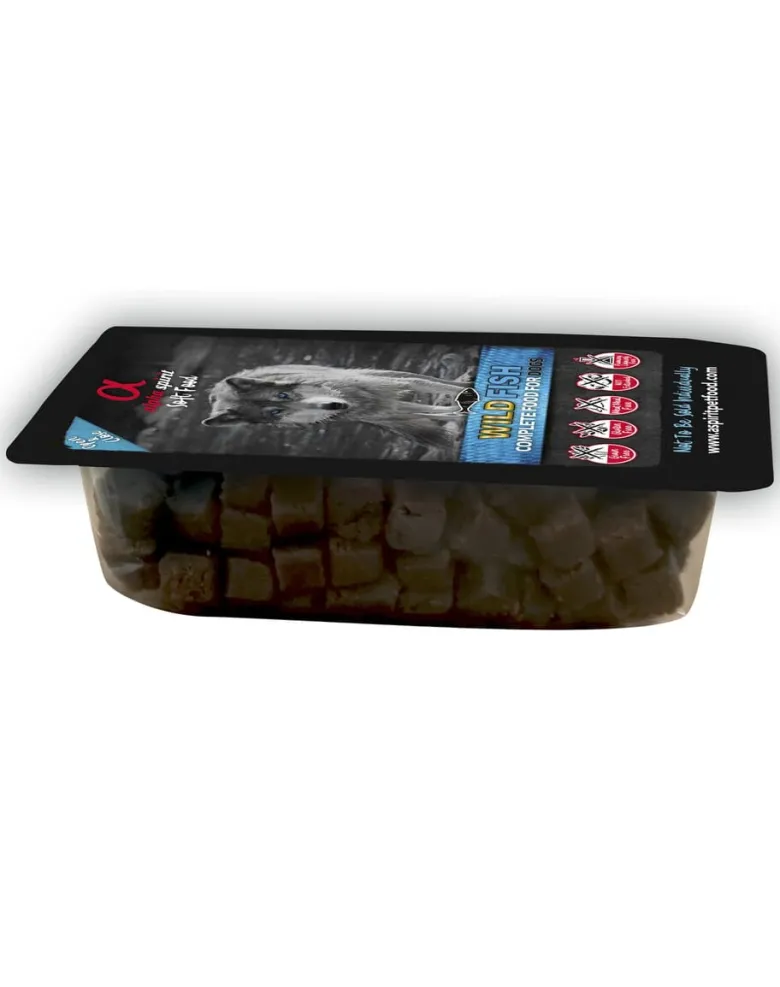 ALPHA SPIRIT Wild Fish cibo secco completo per cani 9 kg (45 x 200 g)