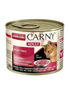 ANIMONDA CarnyAdult 200 g - manzo e cuori