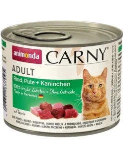 ANIMONDA Carny Adult 200 g - manzo, tacchino e coniglio