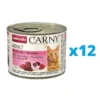 ANIMONDA Carny Adult mix manzo, tacchino e gamberetti 12 x 200g