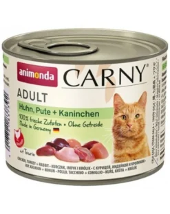 ANIMONDA Carny Adult pollo, tacchino e coniglio 200 g