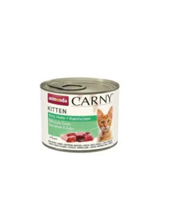 ANIMONDA Carny Kitten Beef&Chicken&Rabbit 200 g manzo, pollo e coniglio per gattini