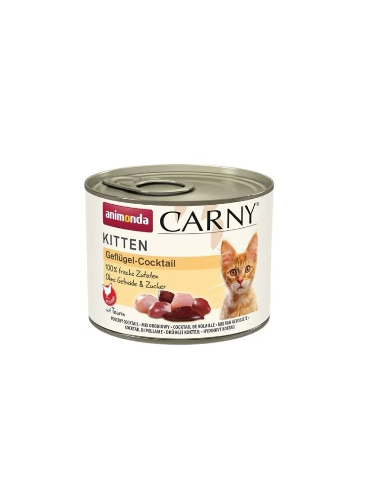 ANIMONDA Carny Kitten Poultry Cocktail 200 g cocktail al pollame per gattini