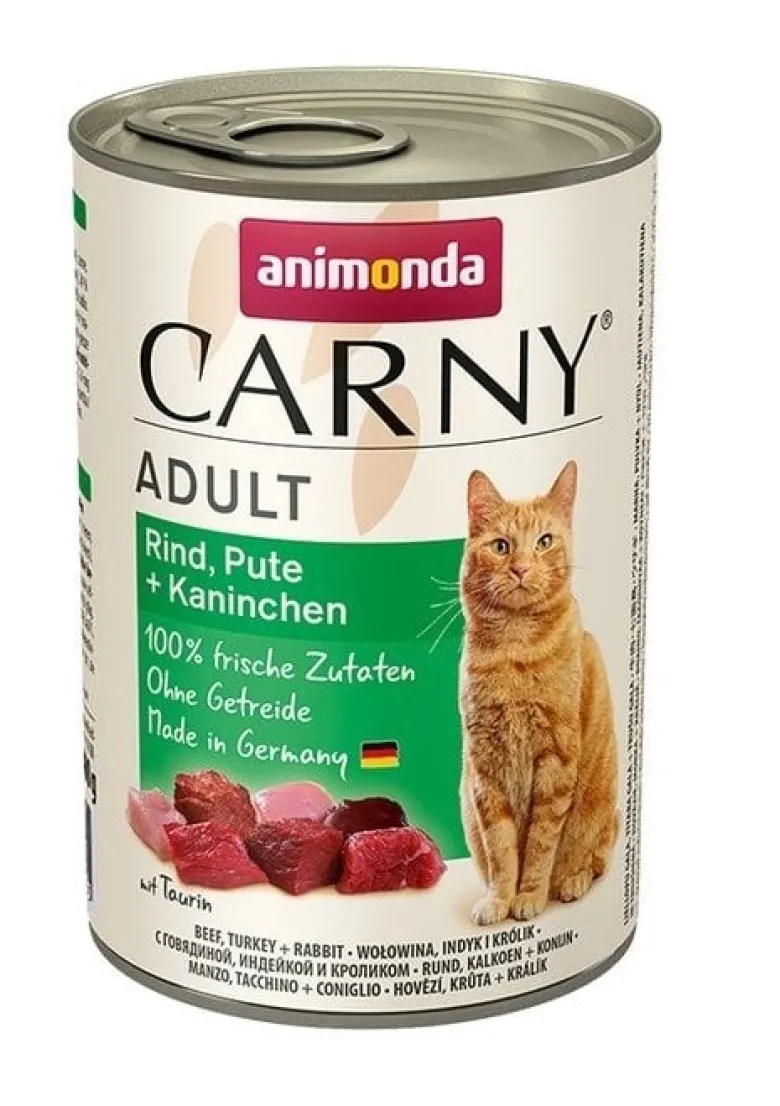 ANIMONDA Carny mix gusti 4 x 400g