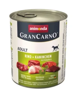 ANIMONDA GranCarno manzo e coniglio con le erbe 800g