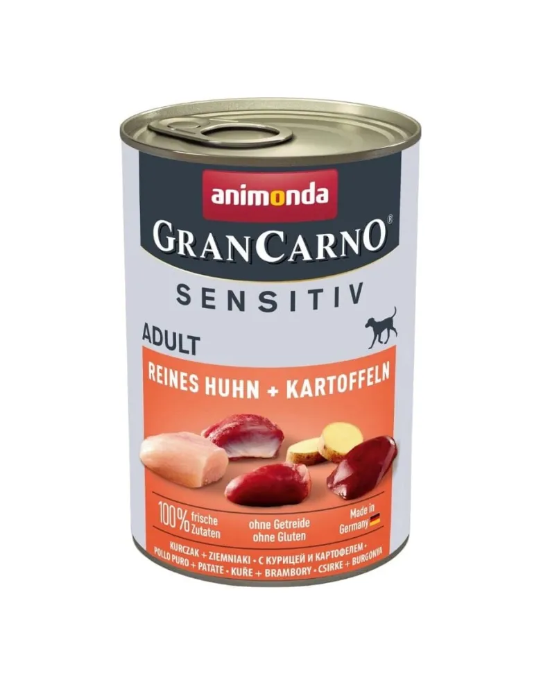 ANIMONDA Grancarno Sensitive 12 x 400g pollo con patate