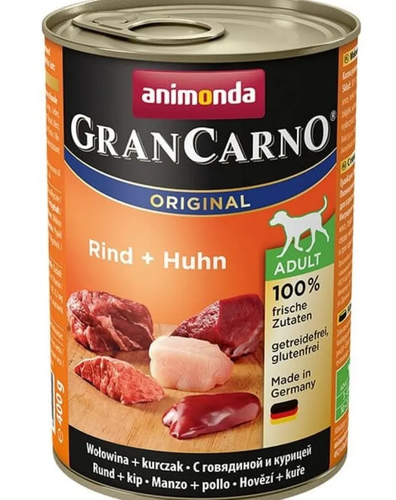 ANIMONDA GranCarno senza cereali 400 g - manzo e pollo