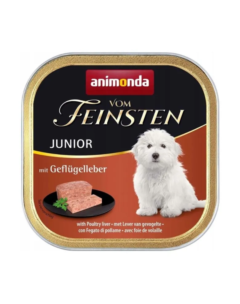 ANIMONDA Vom Feinstein junior 150g fegato di pollo