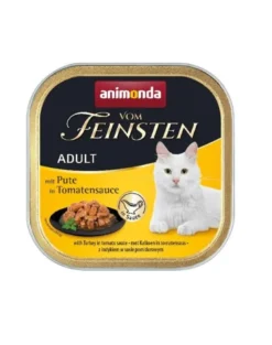 ANIMONDA Vom Feinsten Adult 100 g - tacchino in salsa di pomodoro
