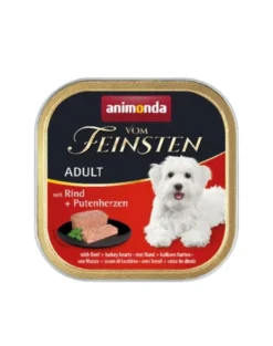 ANIMONDA Vom Feinsten Classic mix con manzo e cuori di tacchino 5 x 150g