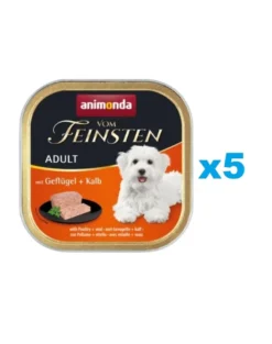 ANIMONDA Vom Feinsten Classic mix con pollame e vitello 5 x 150g