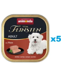 ANIMONDA Vom Feinsten Forest mix con coniglio 5 x 150g