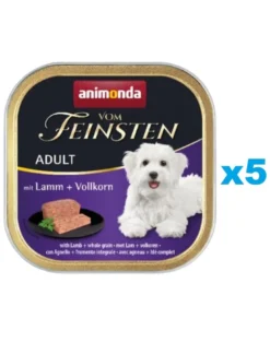 ANIMONDA Vom Feinsten Menue mix con agnello e patate 5 x 150g