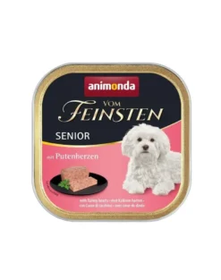 ANIMONDA vom Feinsten Senior con cuori di tacchino 150g