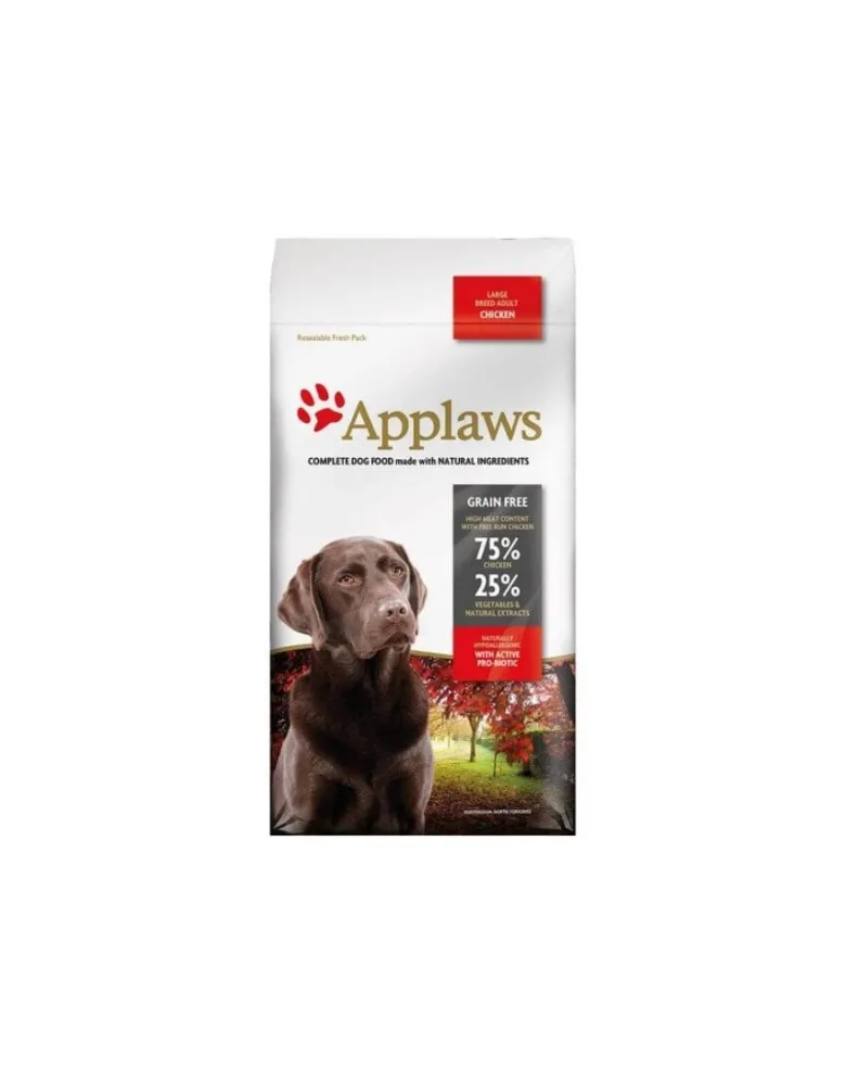 APPLAWS Adult Dog Large Breed Chicken 6 kg (3x2 kg) con pollo per cani adulti di razza grande