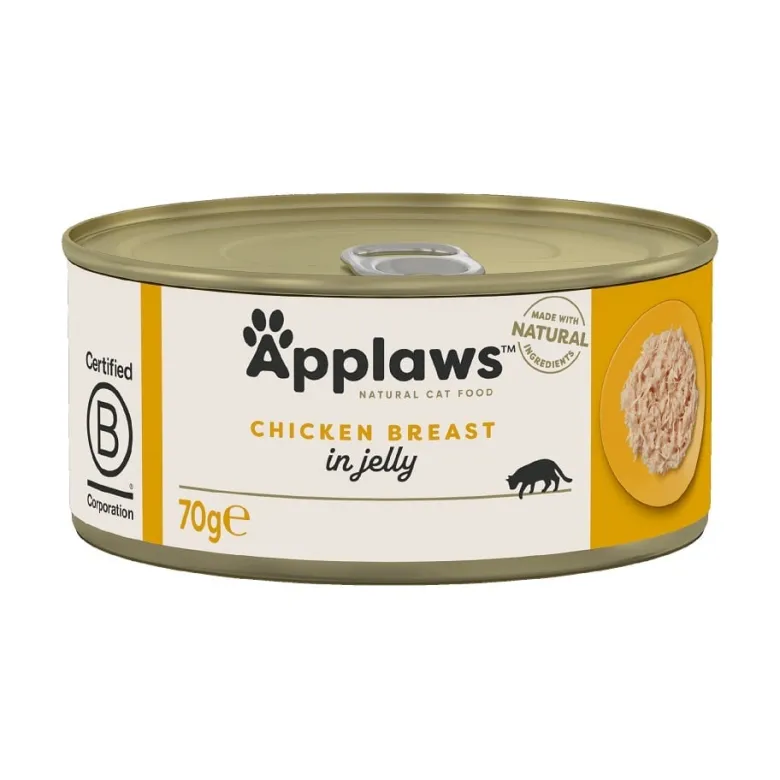 APPLAWS Cat Adult Chicken Breast in Jelly pollo in gelatina 6 x 70g