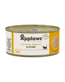 APPLAWS Cat Adult Chicken Breast Petto di pollo 6 x 70g