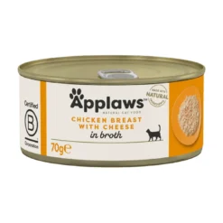 APPLAWS Cat Adult Chicken Breast with Cheese in Broth petto di pollo con formaggio in brodo 24 x 70g