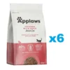 APPLAWS Cat Adult Chicken with Extra Duck 2,4 kg (6x400 g) pollo e anatra per gatti adulti