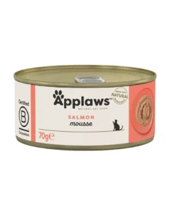 APPLAWS Cat Adult Mousse Salmon mousse con salmone 72 x 70g