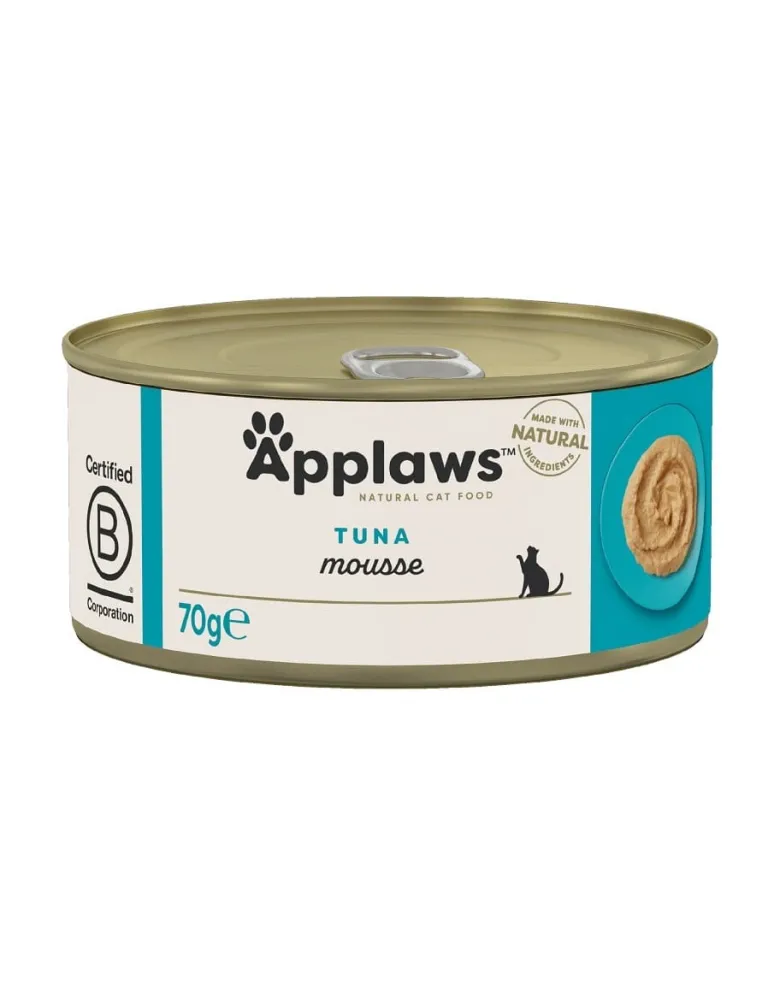 APPLAWS Cat Adult Mousse Tuna mousse con tonno 72 x 70g