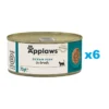 APPLAWS Cat Adult Ocean Fish in Broth pesce oceanico in brodo 6 x 70g