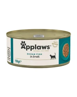 APPLAWS Cat Adult Ocean Fish in Broth pesce oceanico in brodo 24 x 156g