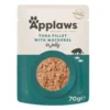 APPLAWS Cat Adult Pouch Tuna with Mackerel in Jelly filetto di tonno con sgombro in gelatina 16 x 70g