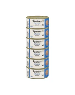 APPLAWS Cat Adult Tuna with Crab in Broth tonno e granchio in brodo 6 x 70g