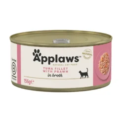 APPLAWS Cat Adult Tuna with Prawn in Broth tonno e gamberi in brodo 24 x 156g
