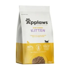 APPLAWS Cat Kitten Chicken 2,4 kg (6x400g) cibo secco per gattini con pollo