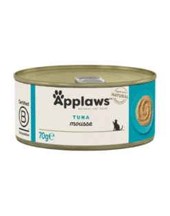 APPLAWS Cat Mousse Tin Cibo umido per gatti Tonno 70g