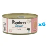 APPLAWS Cat Senior Tuna with Salmon in Jelly tonno con salmone in gelatina per gatti anziani 6 x 70g