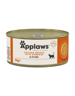APPLAWS Cibo umido per gatti Pollo e zucca 156g