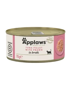APPLAWS Cibo umido pr gatti Tonno egamberetti 70g