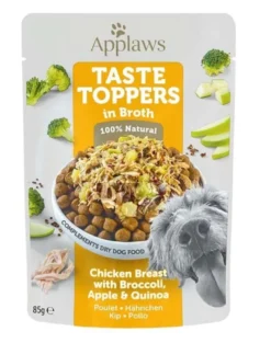 APPLAWS Taste Toppers Petto di pollo, broccoli e quinoa in brodo 85g