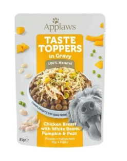 APPLAWS Taste Toppers Petto di pollo, fagioli, zucca in gelatina 85g