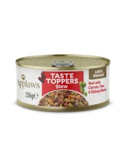 APPLAWS Taste Toppers Stufato con manzo, carote e piselli 6 x 156g