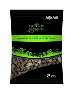 AQUAEL Ghiaia naturale multicolore 5-10 mm 2 kg
