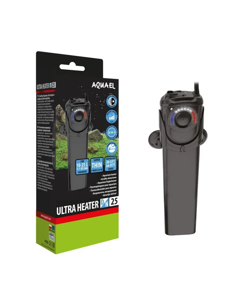 AQUAEL Riscaldatore Ultra Heater Day&Night 25 W