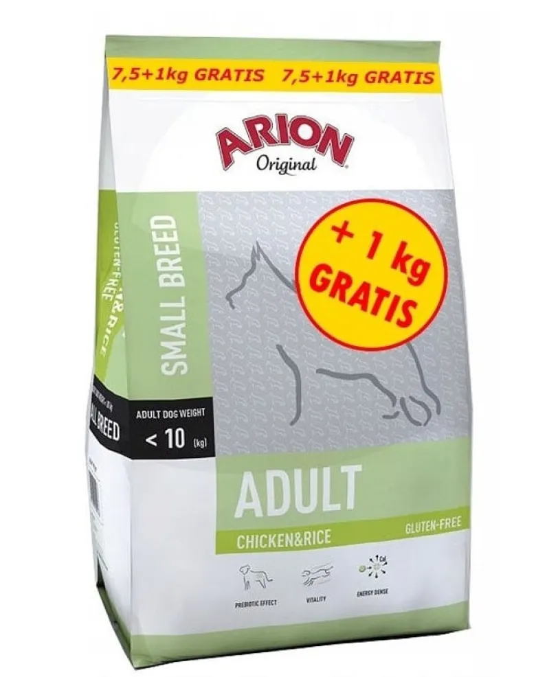 ARION Original Adult Small Chicken and Rice 8,5 kg (7,5 + 1 kg gratis)
