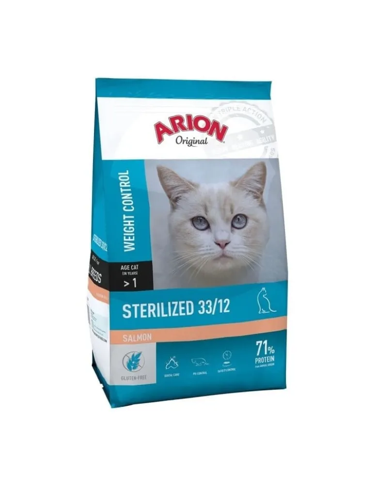 ARION Original Cat Sterilized Salmon 7,5 kg