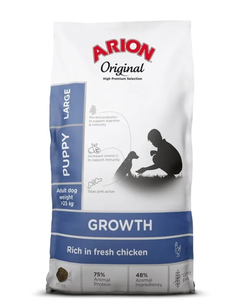ARION Original Growth Puppy Large Chicken Rice 2 kg