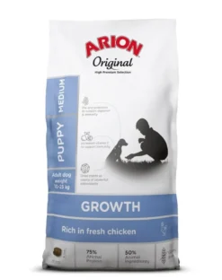 ARION Original Growth Puppy Medium Chicken Rice 12 kg
