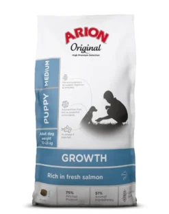 ARION Original Growth Puppy Medium Salmon Rice 2 kg