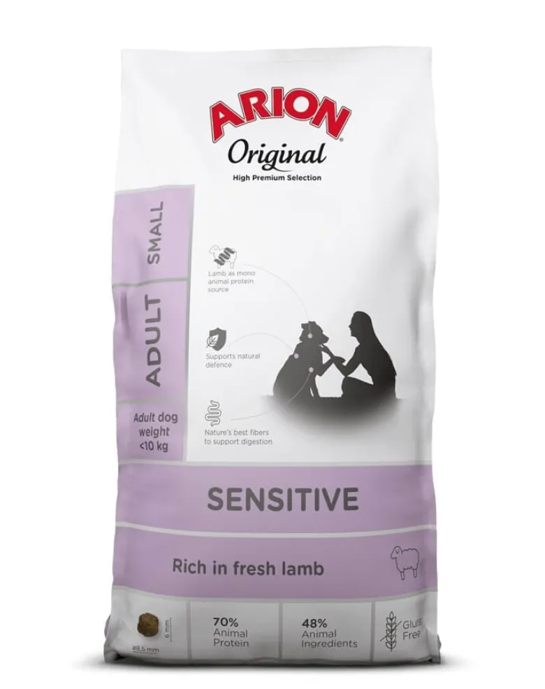 ARION Original Sensitive Adult Small Lamb Rice 2 kg